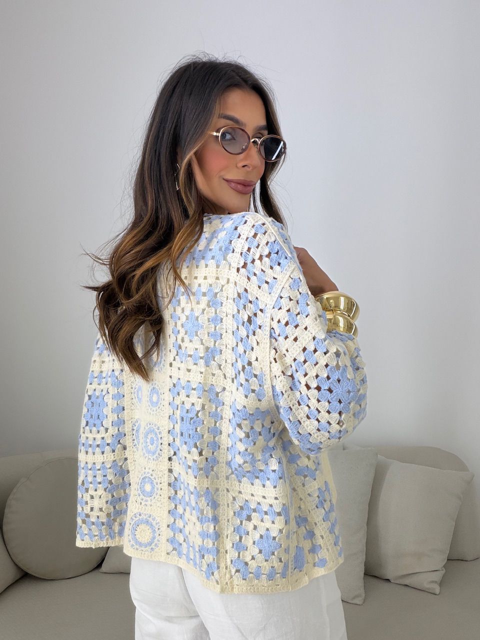 KIMONO PRISCILA ESTAMPADO AZUL