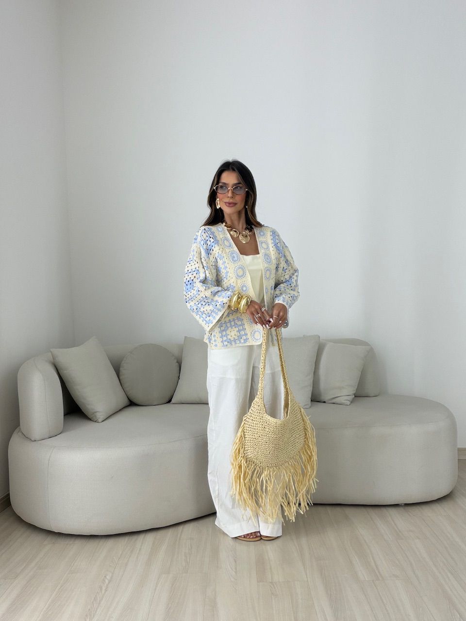 KIMONO PRISCILA ESTAMPADO AZUL