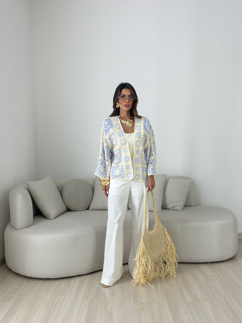 KIMONO PRISCILA ESTAMPADO AZUL
