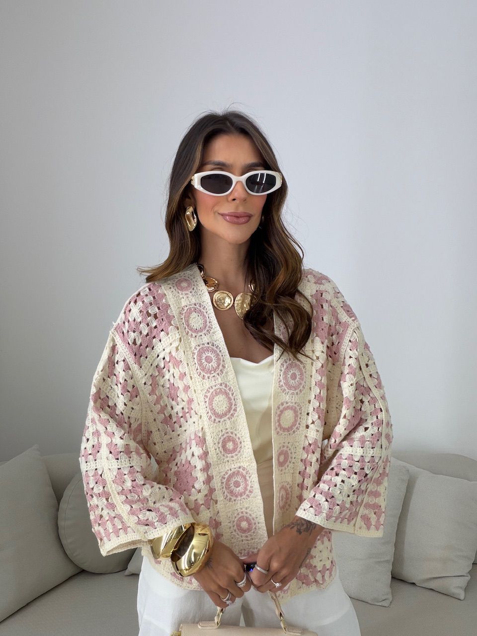 KIMONO PRISCILA ESTAMPADO ROSA