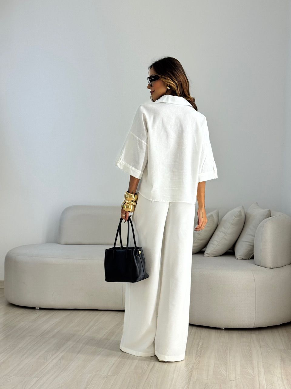 CAMISA MILENA OVER OFF