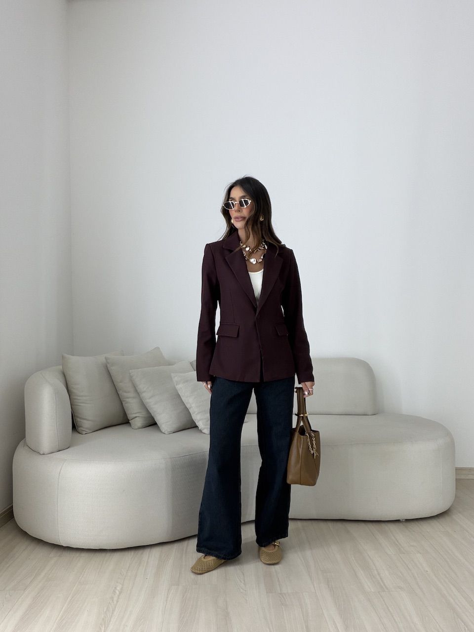 BLAZER VITÓRIA FORRADO UVA