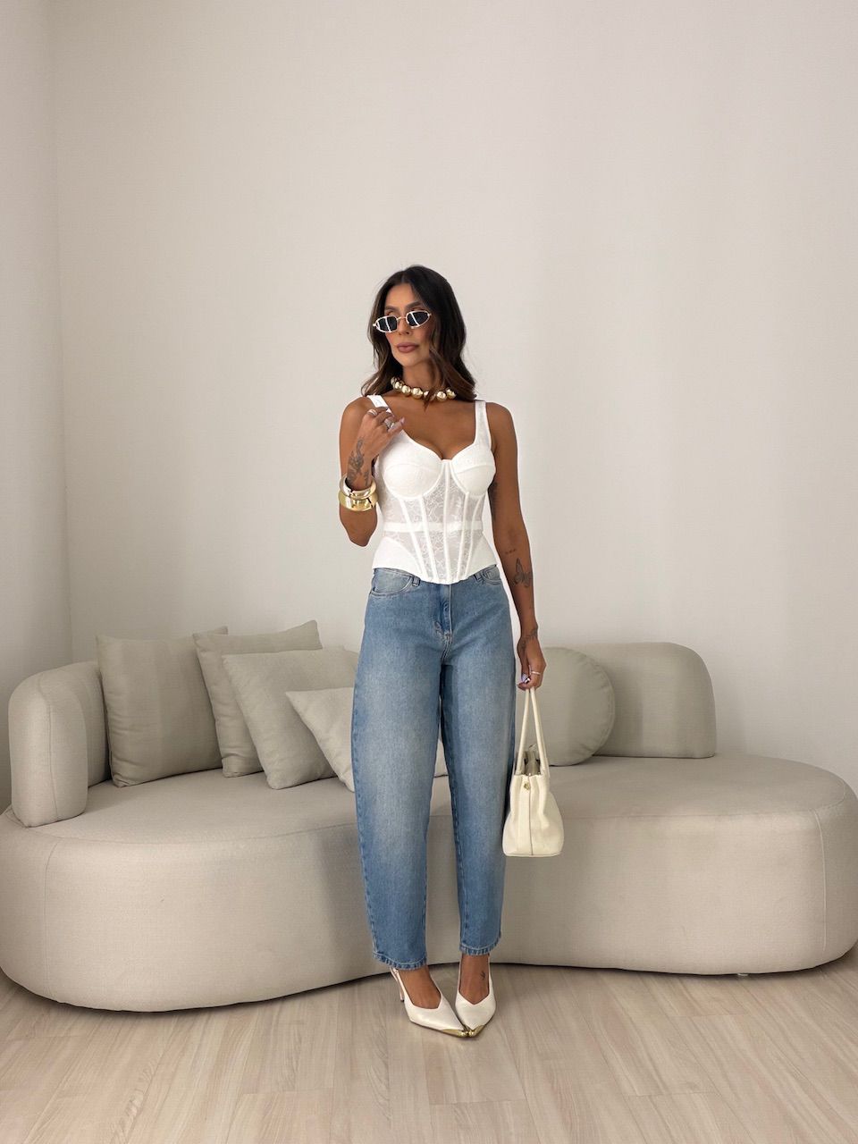 CORSELET LOREN RENDA OFF