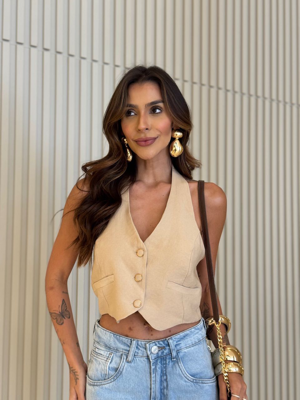 COLETE ALICIA FRENTE ÚNICA NUDE - 0073270049 - CAROLLA FERRARO