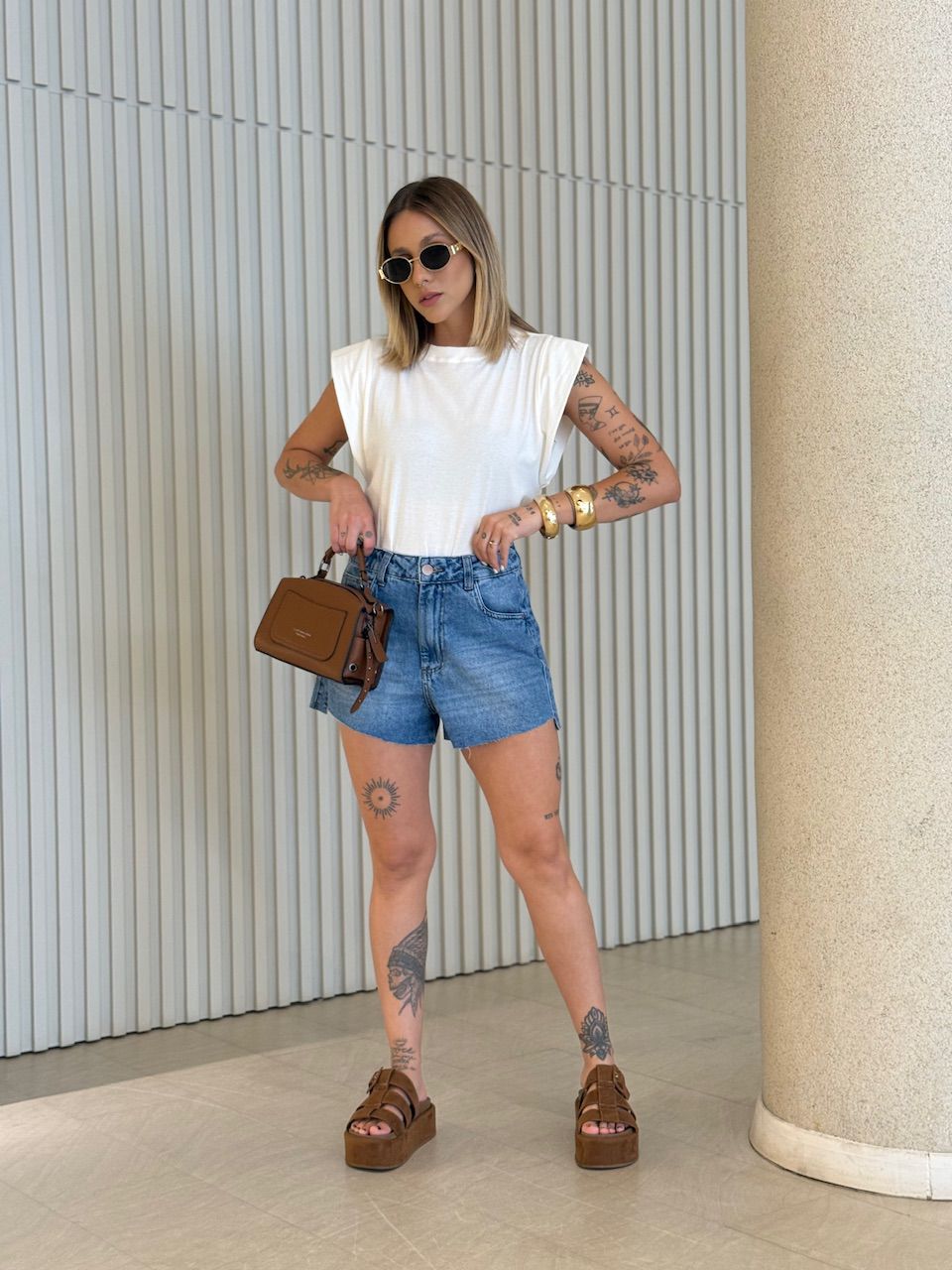 SHORT MAVIE JEANS JEANS MÉDIO