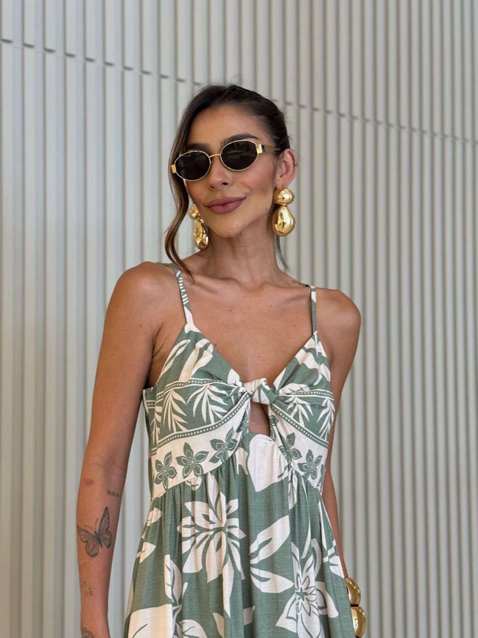 VESTIDO LAILA ESTAMPADO VERDE