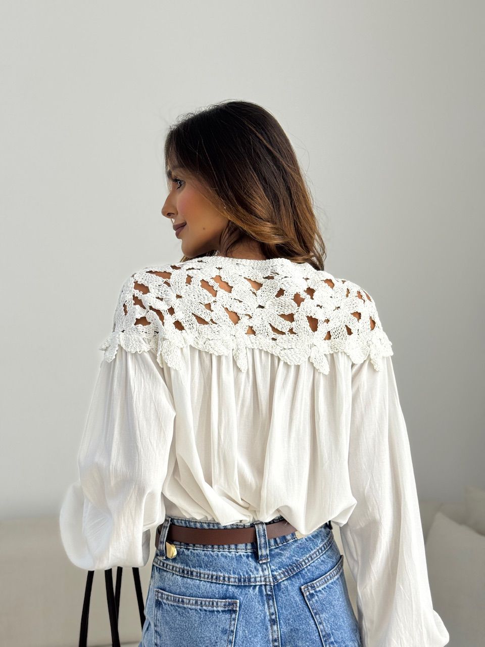 CAMISA LIZIE CROCHÊ OFF