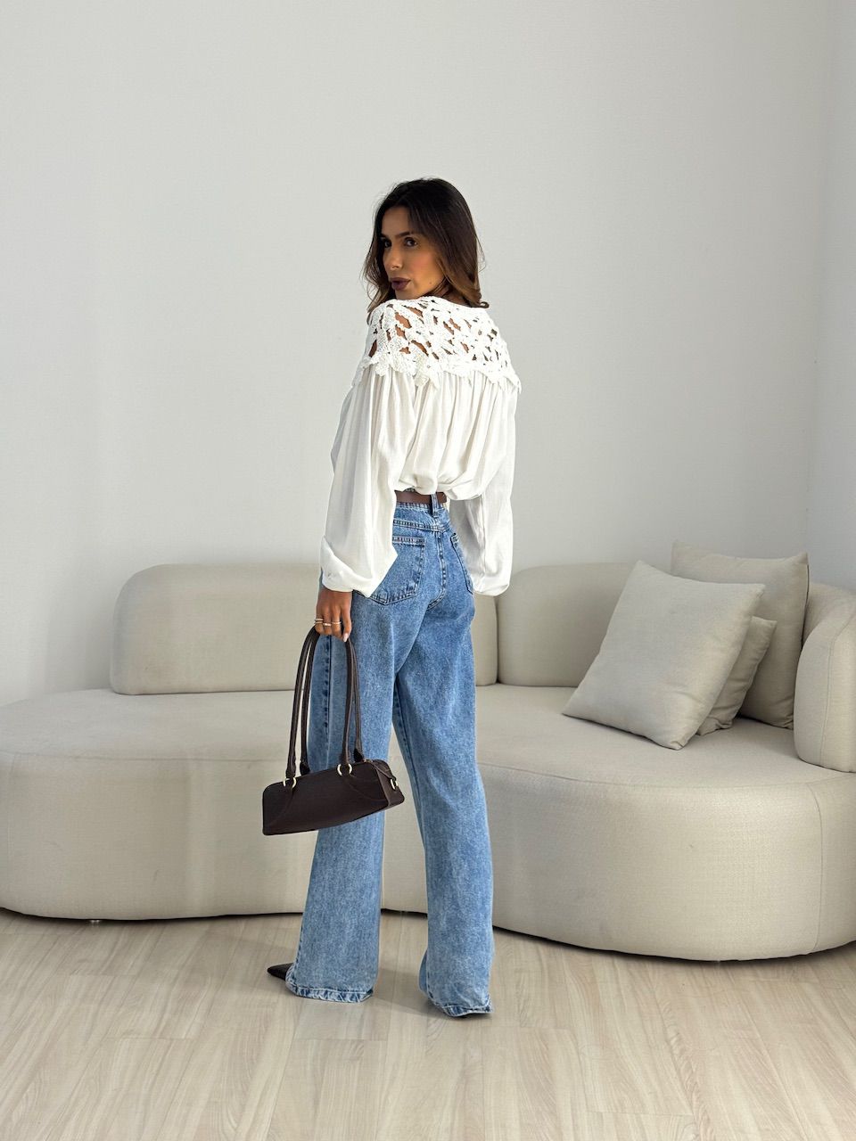 CAMISA LIZIE CROCHÊ OFF