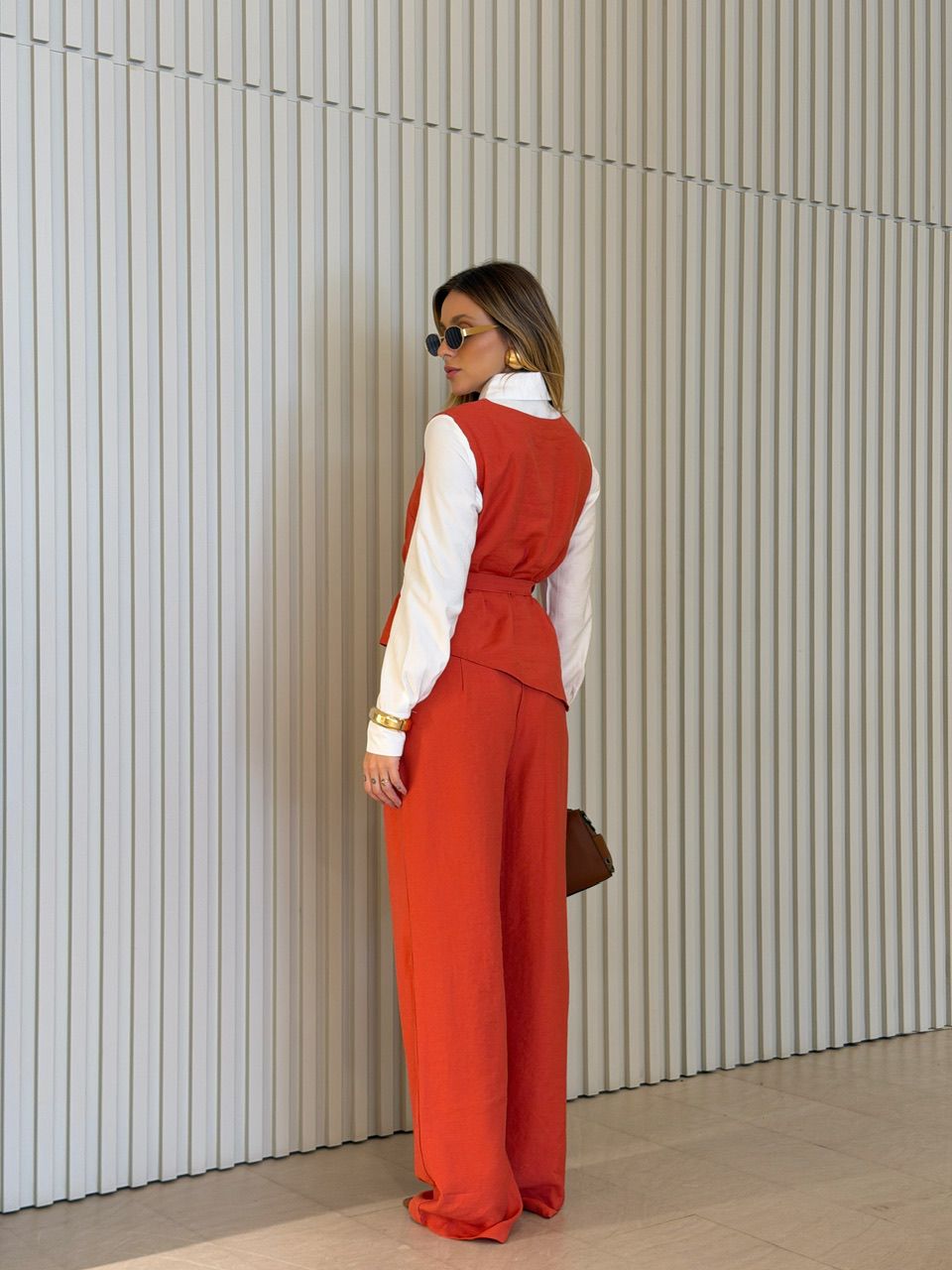 TRIJUNTO ANDREIA CAMISA LARANJA