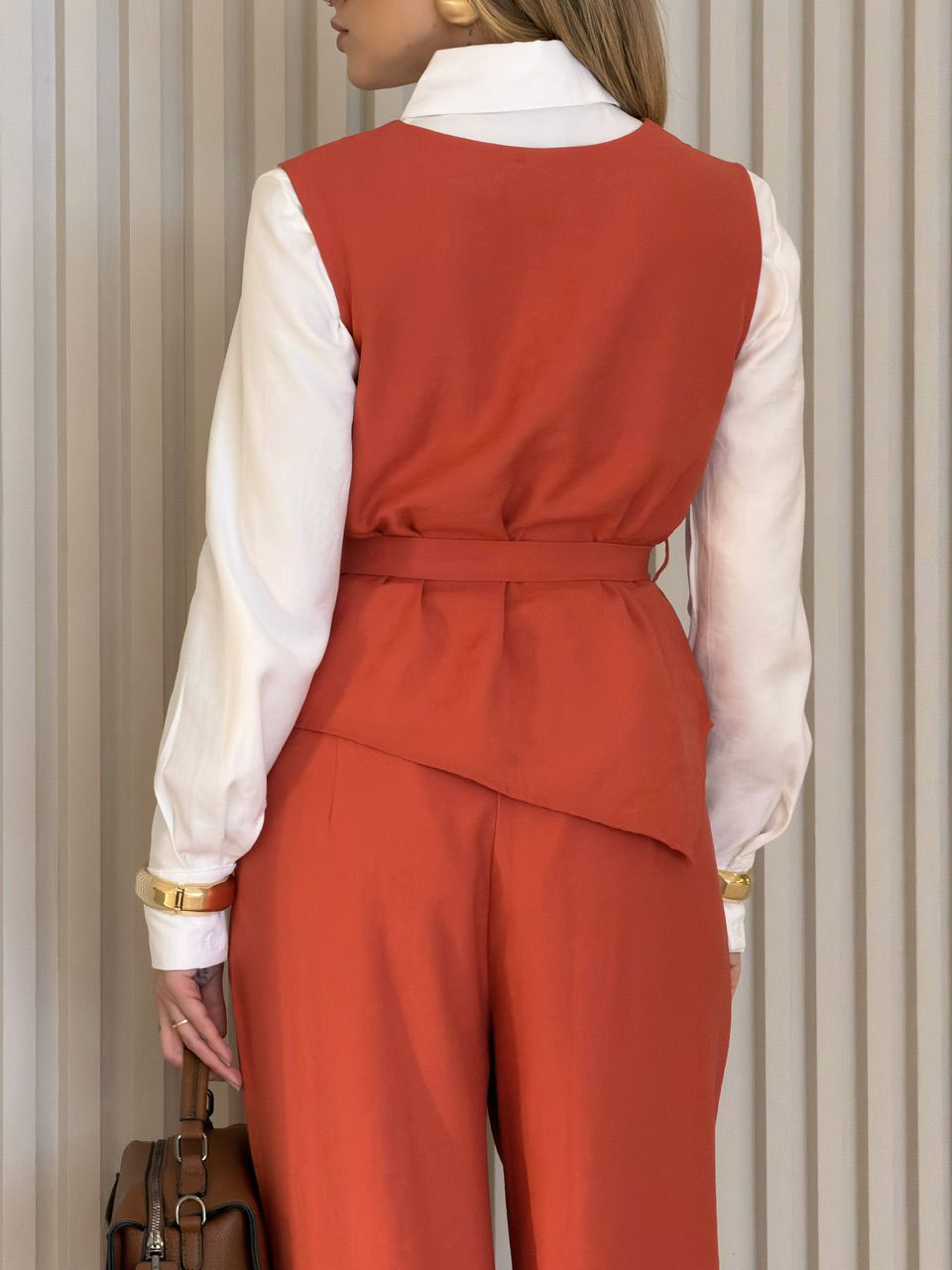 TRIJUNTO ANDREIA CAMISA LARANJA