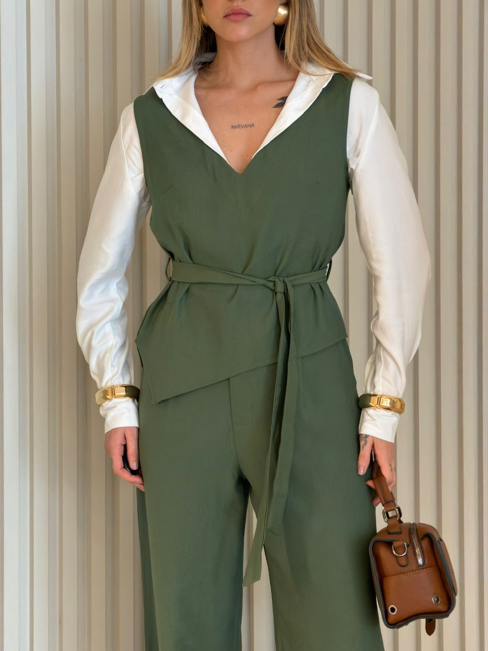 TRIJUNTO ANDREIA CAMISA VERDE