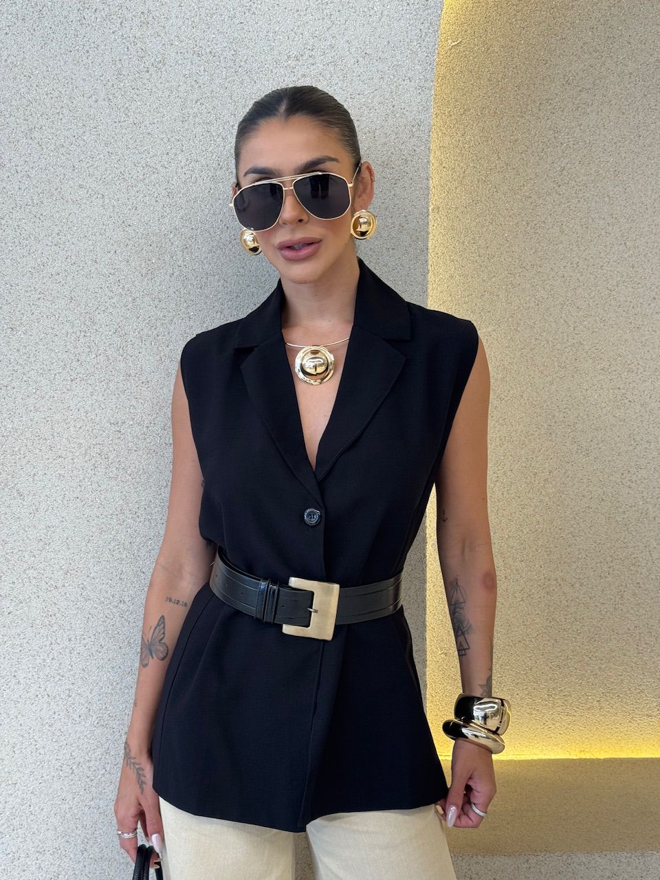 COLETE CLARA ALFAIATARIA PRETO