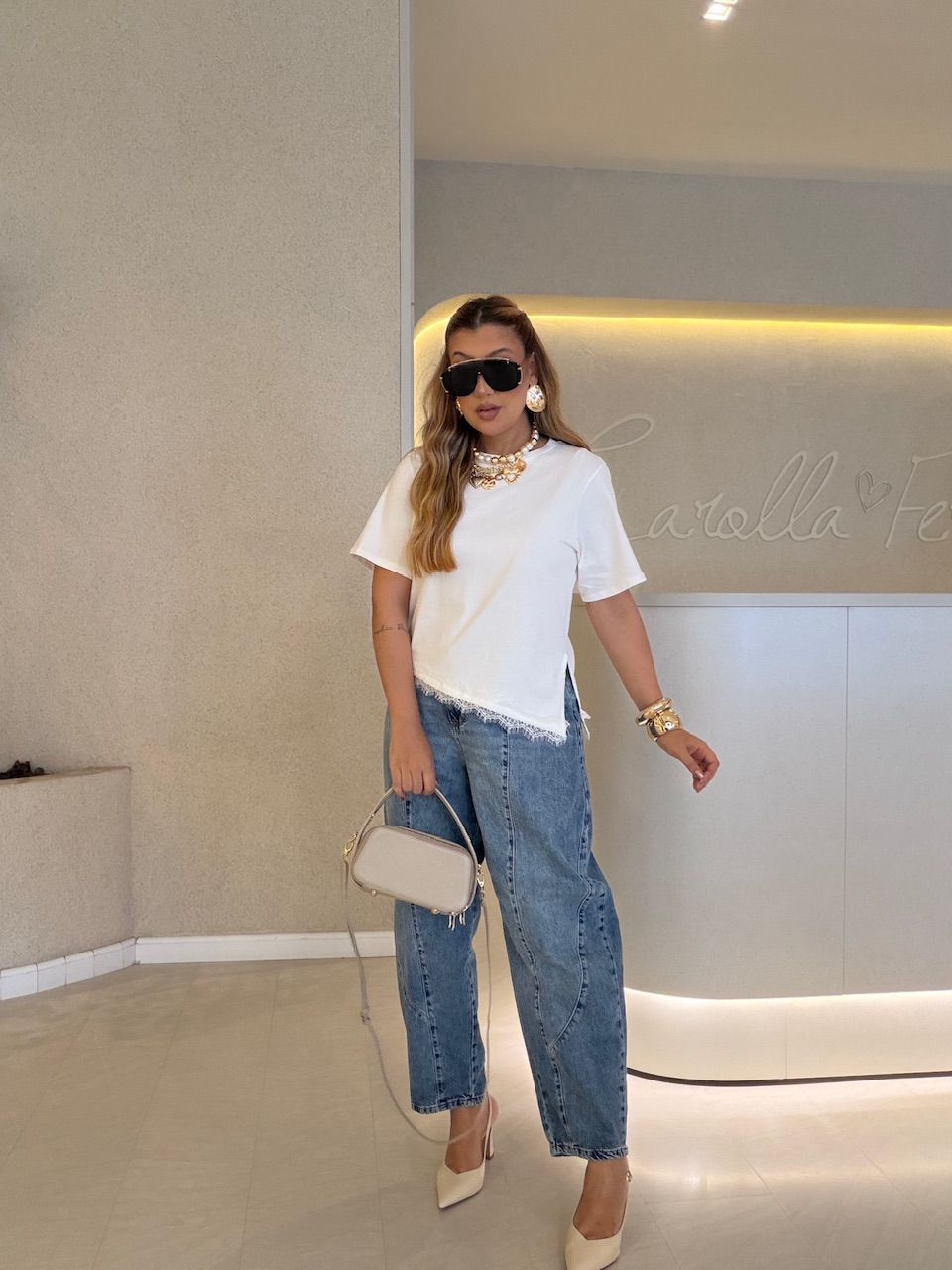 T-SHIRT MARINA RENDA OFF