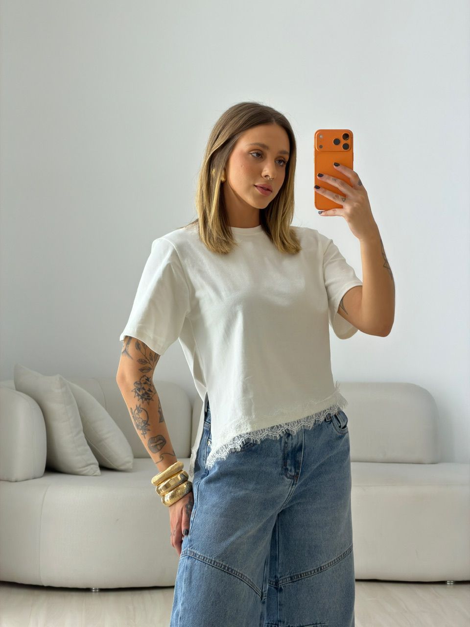 T-SHIRT MARINA RENDA OFF