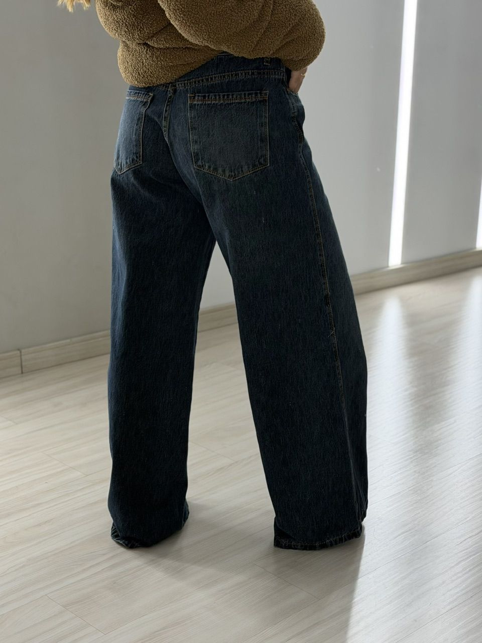 CALÇA RAQUEL RELAXED JEANS ESCURO