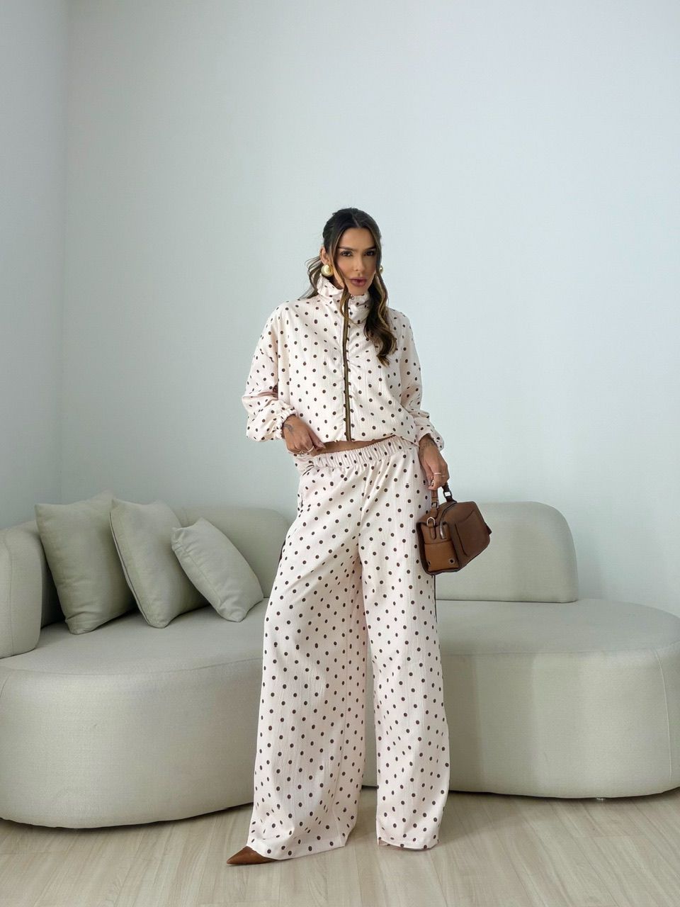 CONJUNTO FÁTIMA POÁ BABY PINK