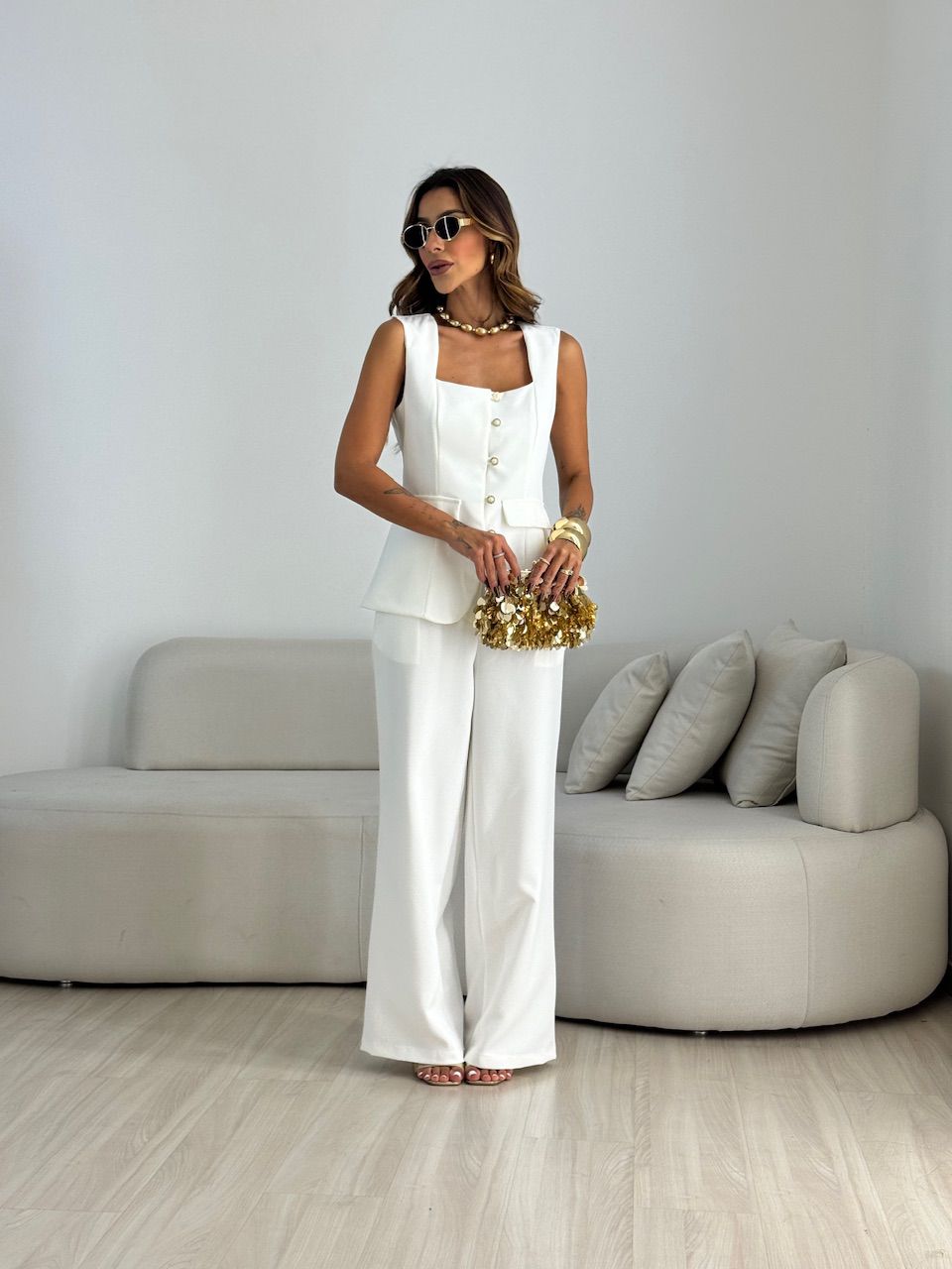 CONJUNTO ISABEL COLETE CALÇA OFF