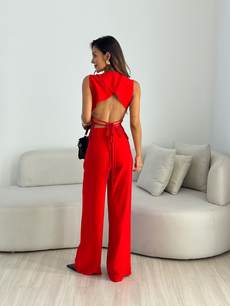 CONJUNTO SILVANA COLETE VERMELHO