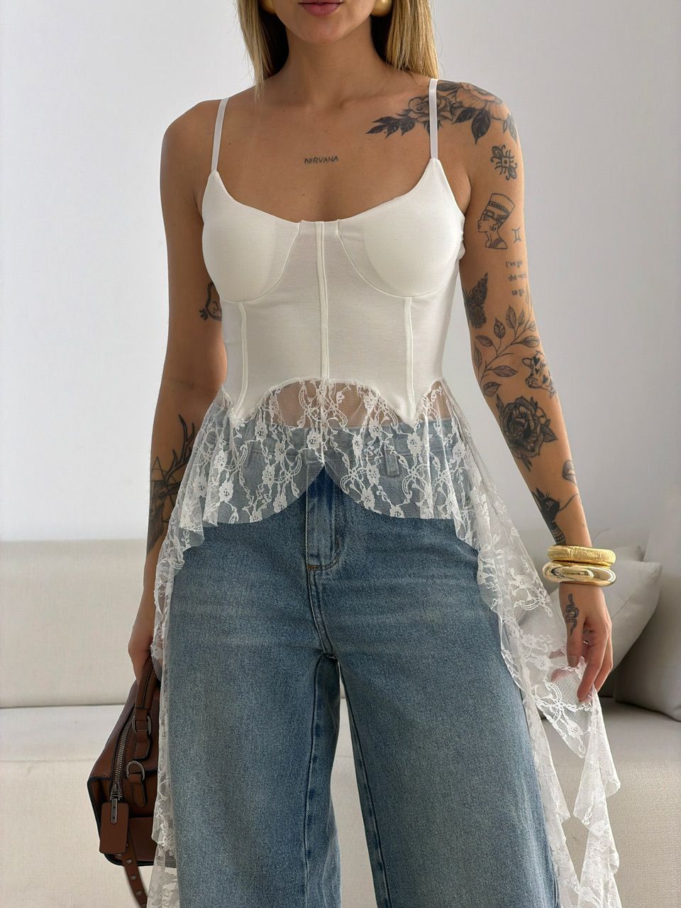 BLUSA GIANA BABADOS OFF