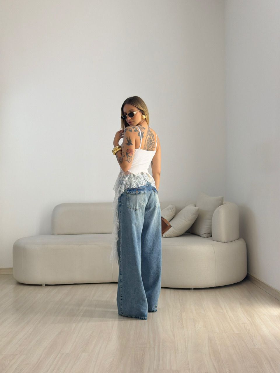 BLUSA GIANA BABADOS OFF