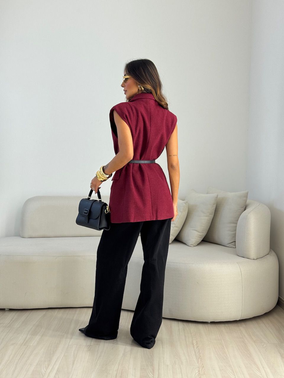 COLETE ANALU LÃ BATIDA VINHO