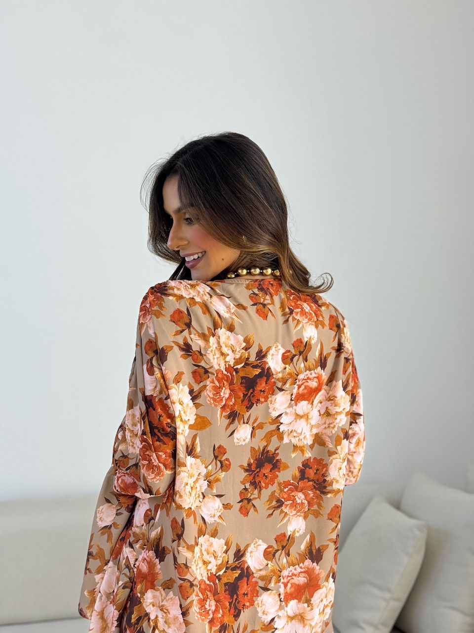 CONJUNTO ANA LIA BATA CAQUI