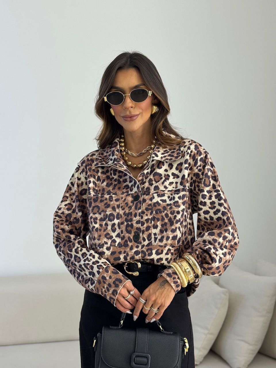 JAQUETA INGRID ANIMAL PRINT OFF