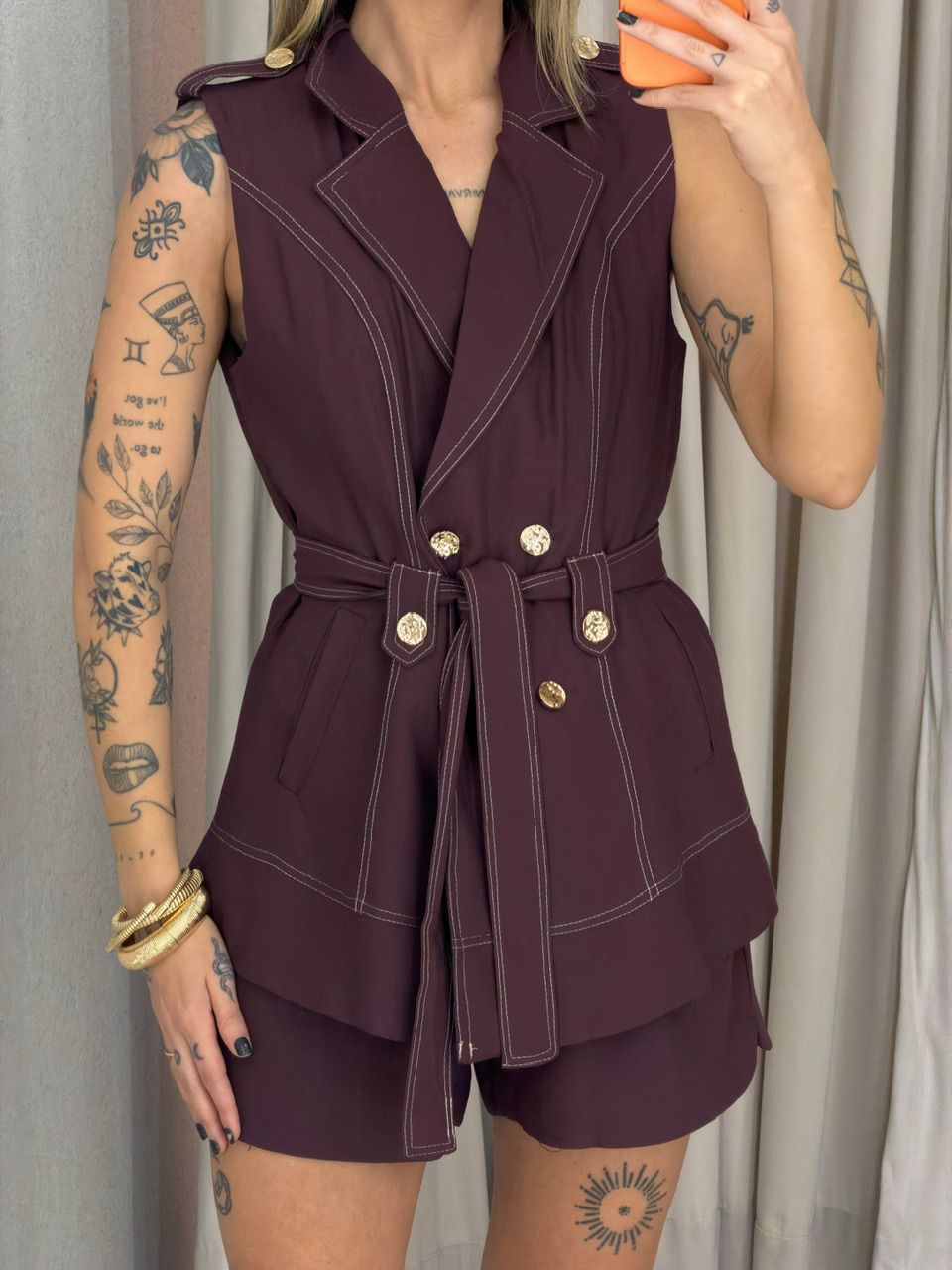 CONJUNTO ELLEN COLETE CAFÉ