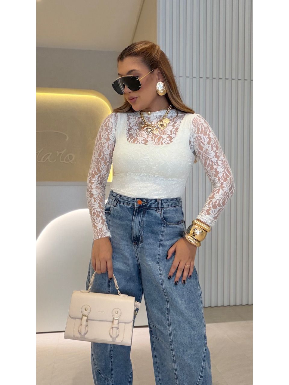 BLUSA JUDITE CF RENDA OFF