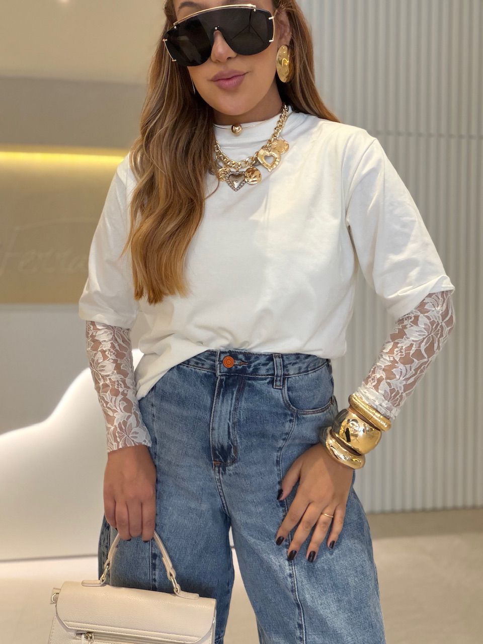 BLUSA JUDITE CF RENDA OFF