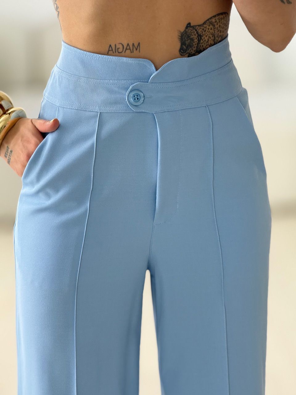 CALÇA LÊ PANTALONA AZUL