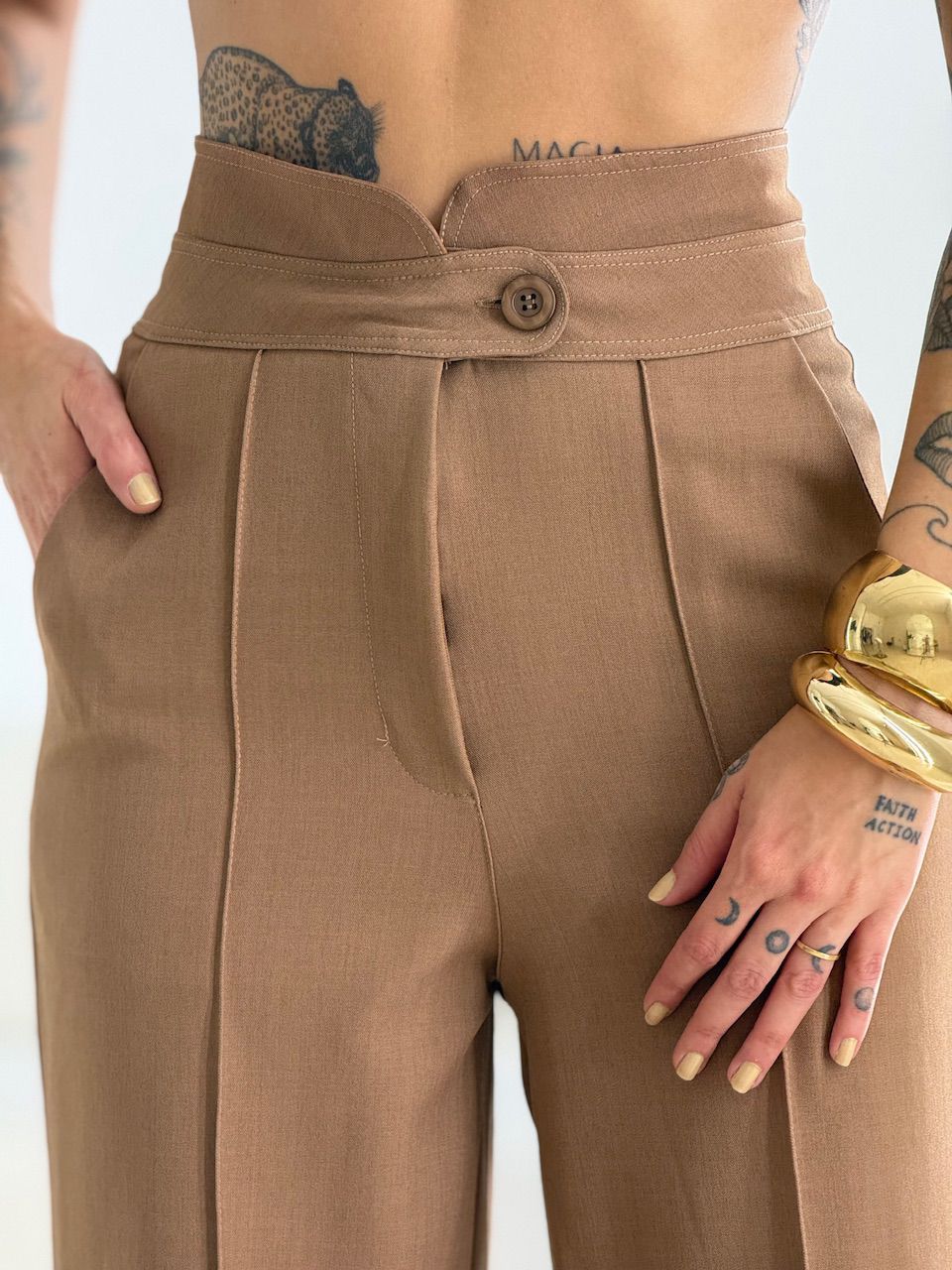 CALÇA LÊ PANTALONA MARROM