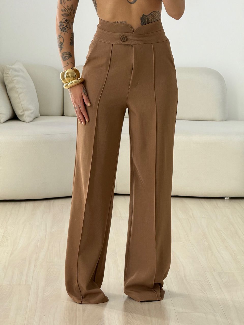 CALÇA LÊ PANTALONA MARROM