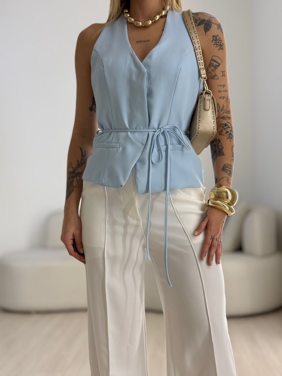 COLETE LIZ BOTÕES BABY BLUE