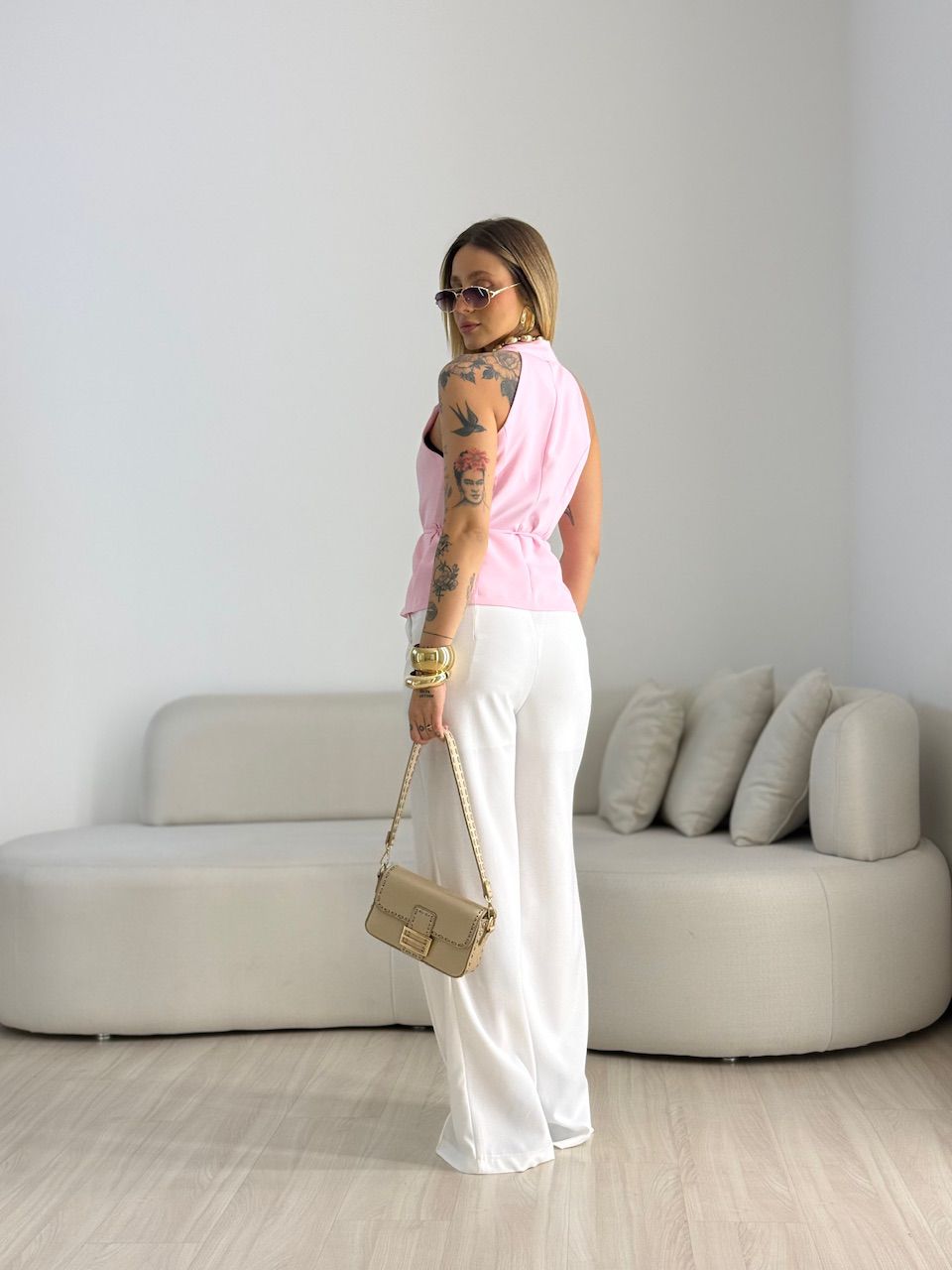 COLETE LIZ BOTÕES BABY PINK