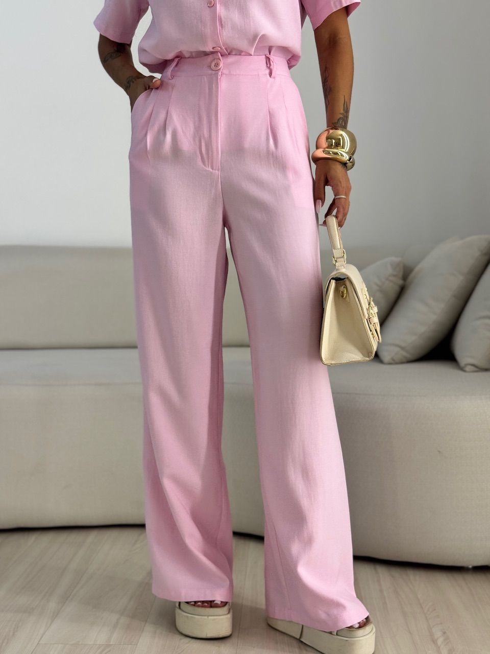 CONJUNTO SAMANTA CALÇA BABY PINK