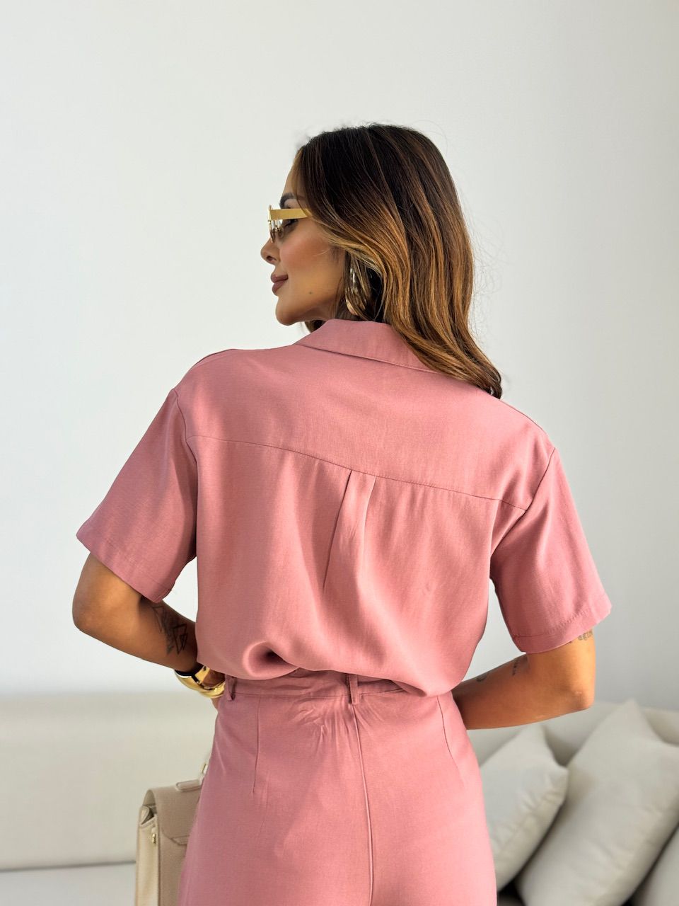 CONJUNTO SAMANTA CALÇA ROSÊ