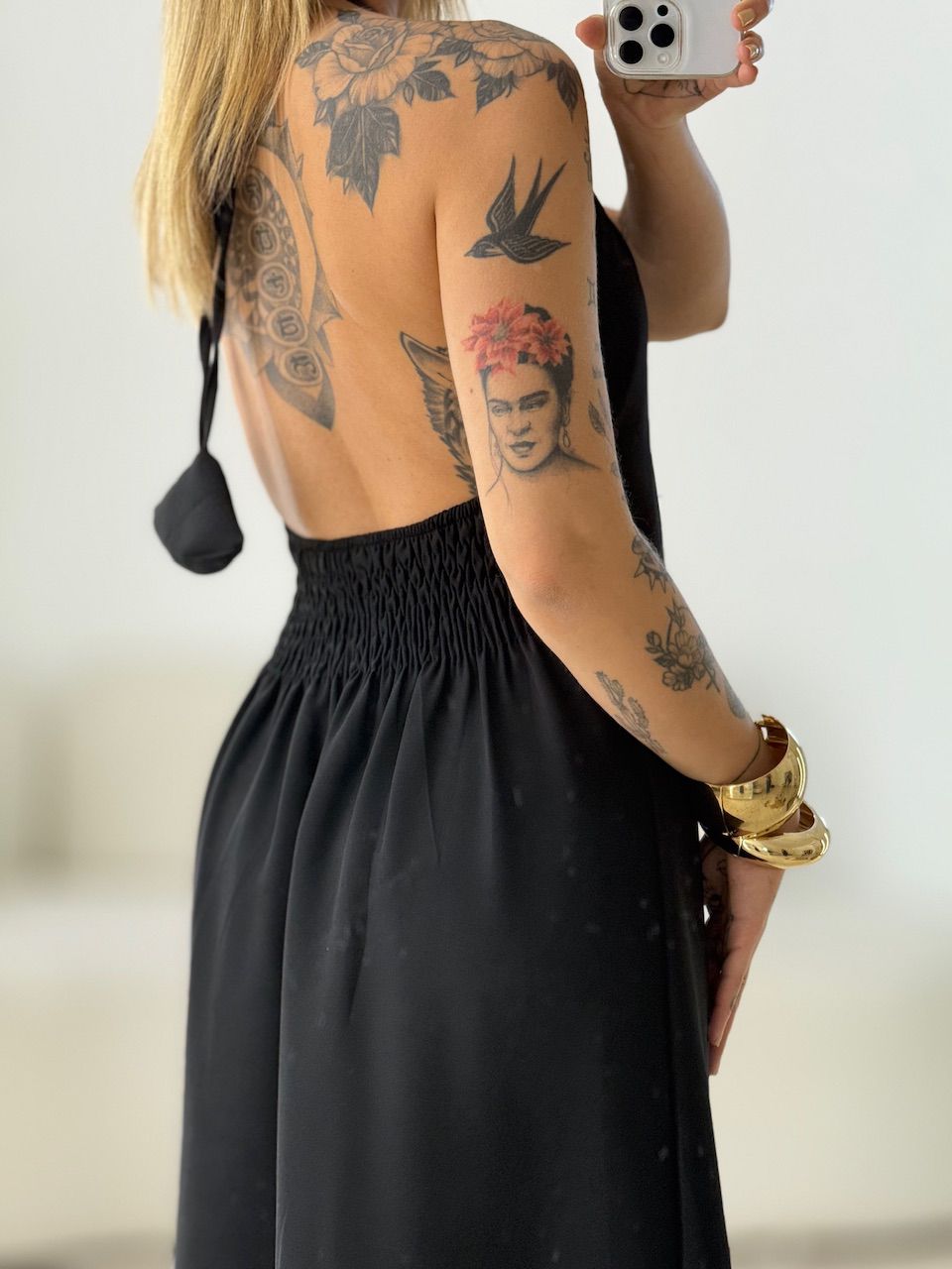 VESTIDO LORENA FRENTE ÚNICA preto