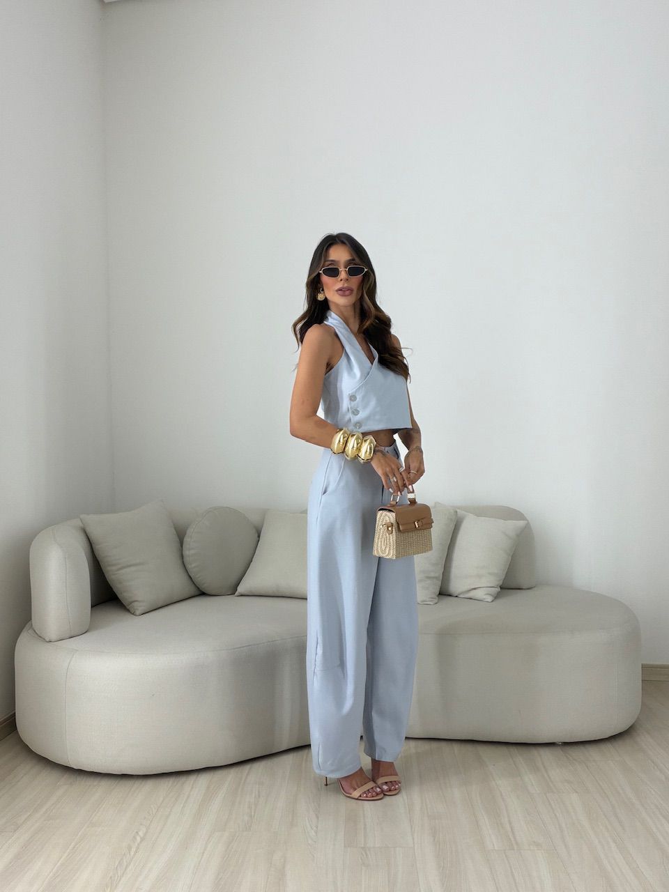 CONJUNTO ANANDA CALÇA AZUL