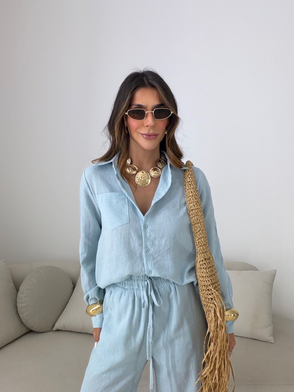 CONJUNTO JÉSSICA LINHO AZUL