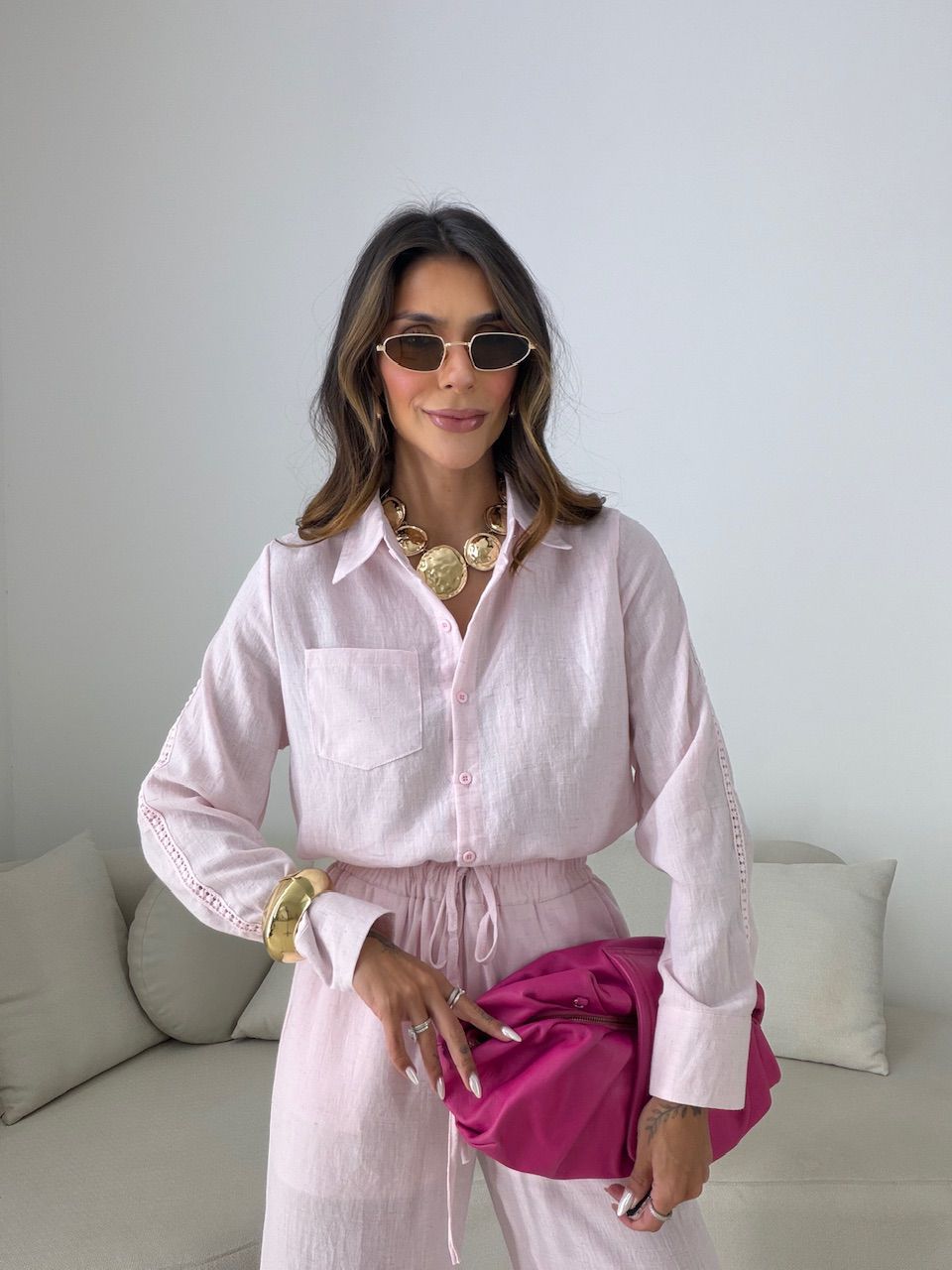 CONJUNTO JÉSSICA LINHO ROSA