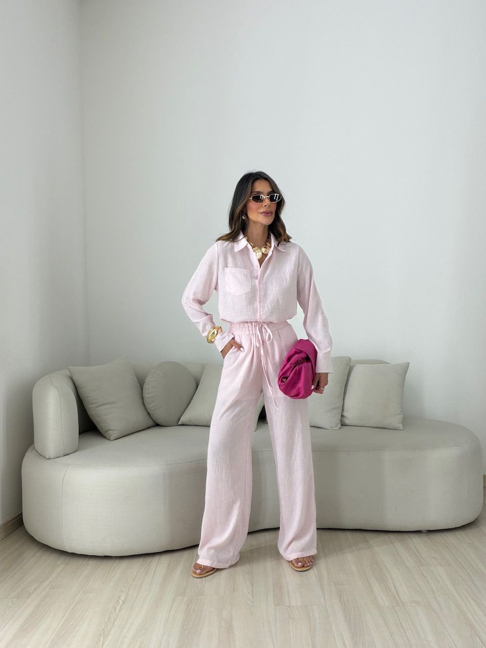 CONJUNTO JÉSSICA LINHO ROSA