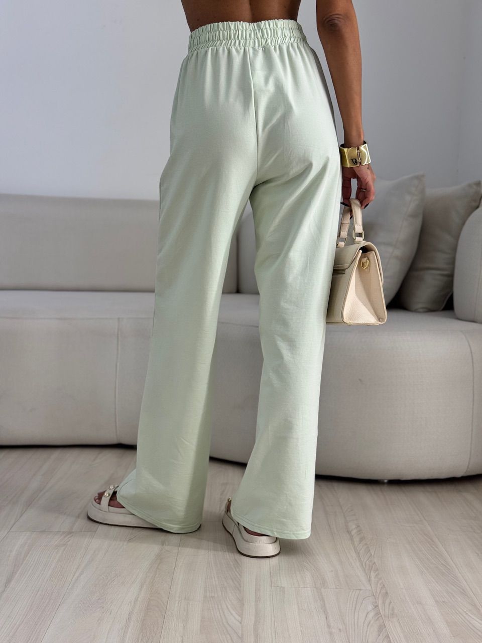 CONJUNTO MELISSA CAMISETA CALÇA BABY GREEN