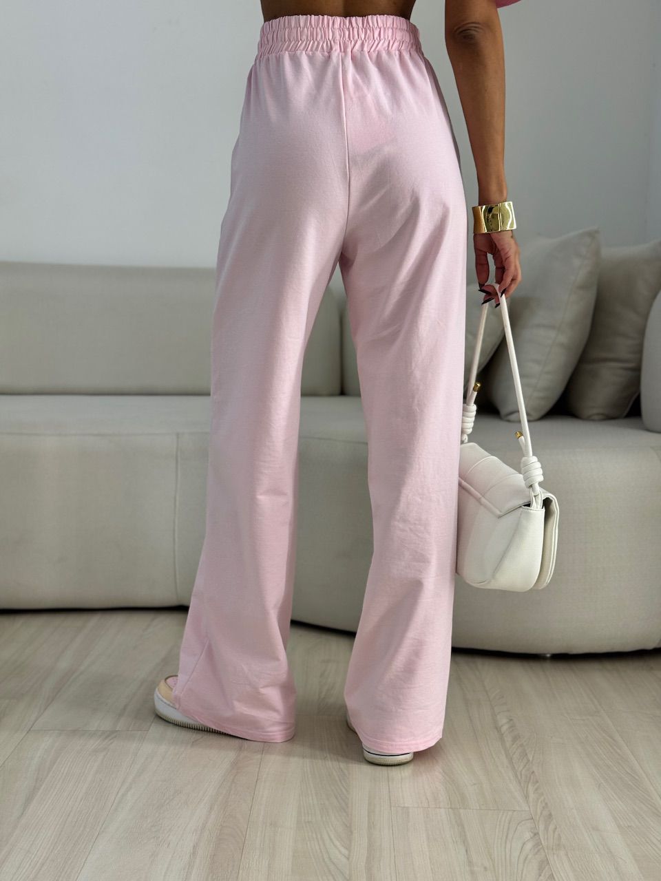 CONJUNTO MELISSA CAMISETA CALÇA BABY PINK