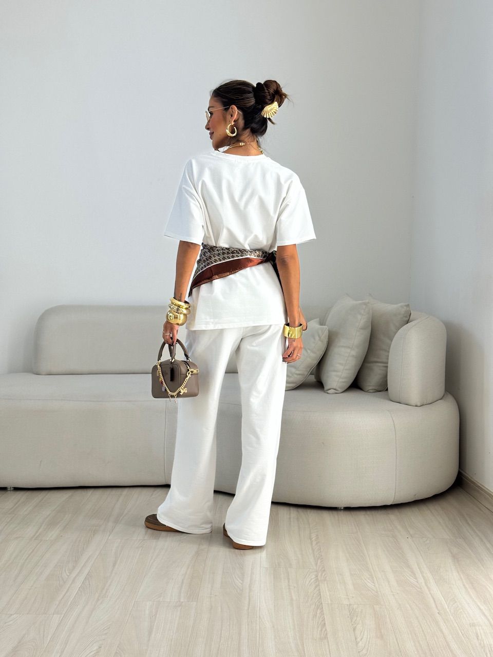 CONJUNTO MELISSA CAMISETA CALÇA OFF