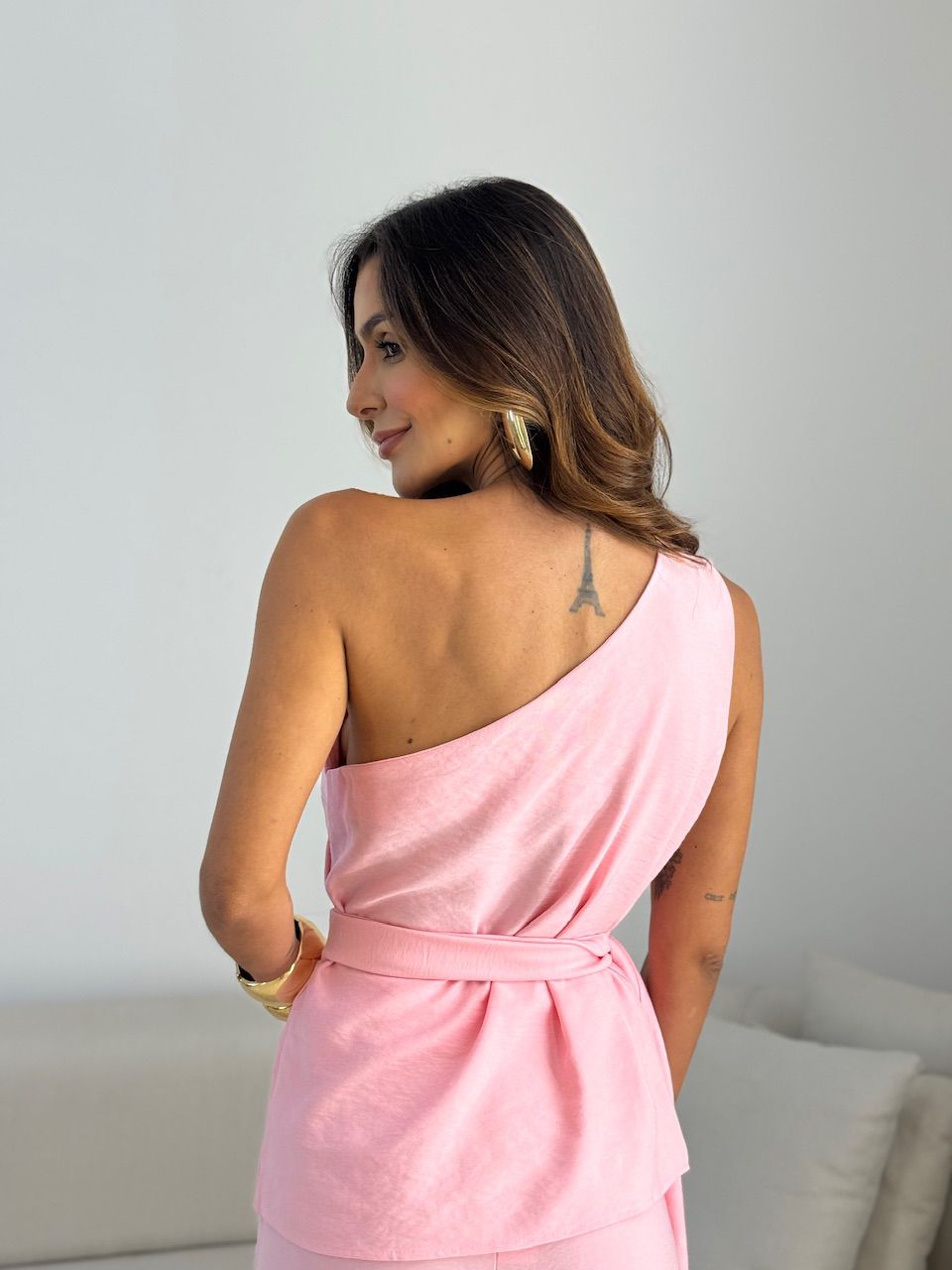 CONJUNTO LEILA NULA MANGA ROSA