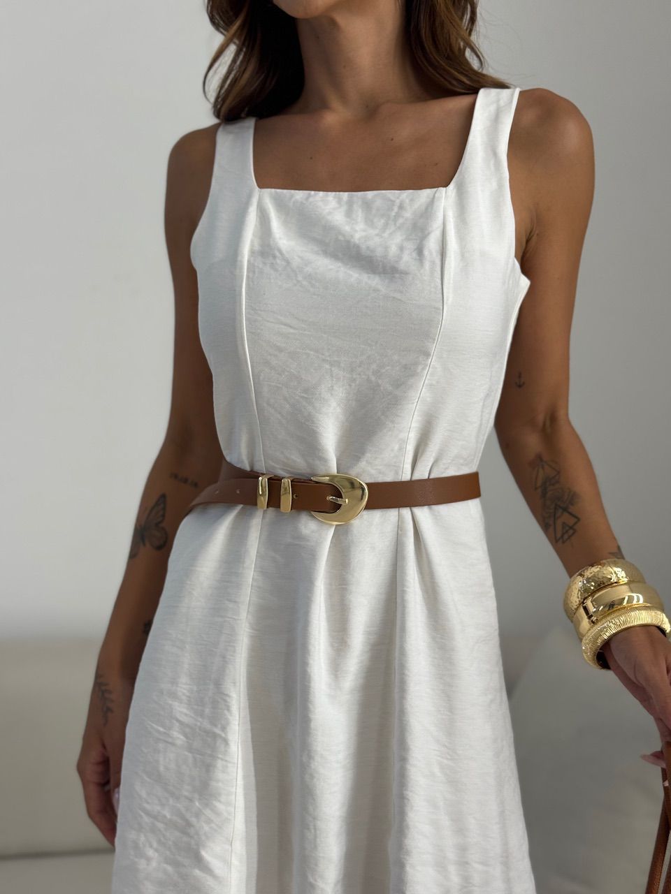 VESTIDO SOL CURTO OFF