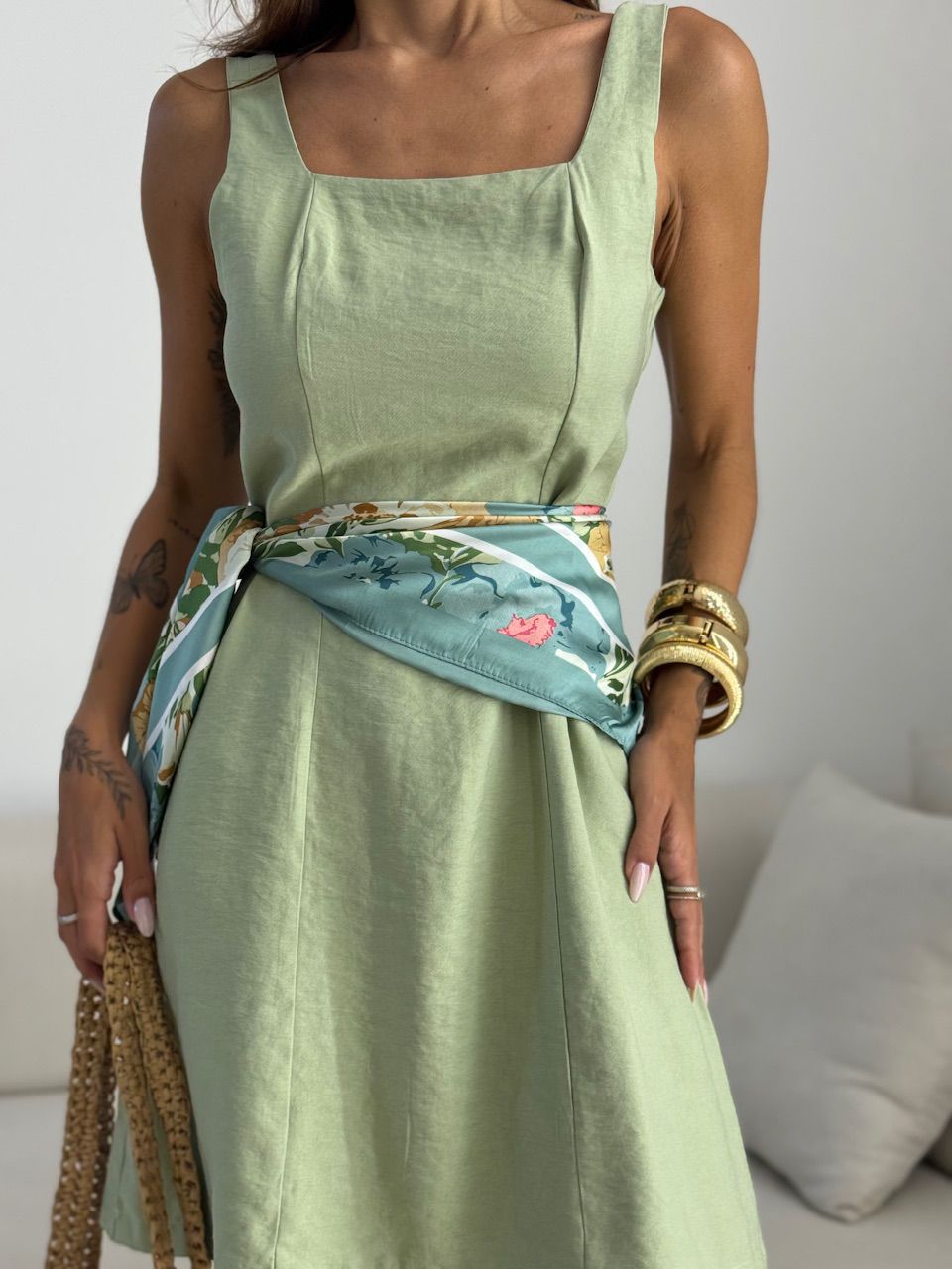 VESTIDO SOL CURTO VERDE