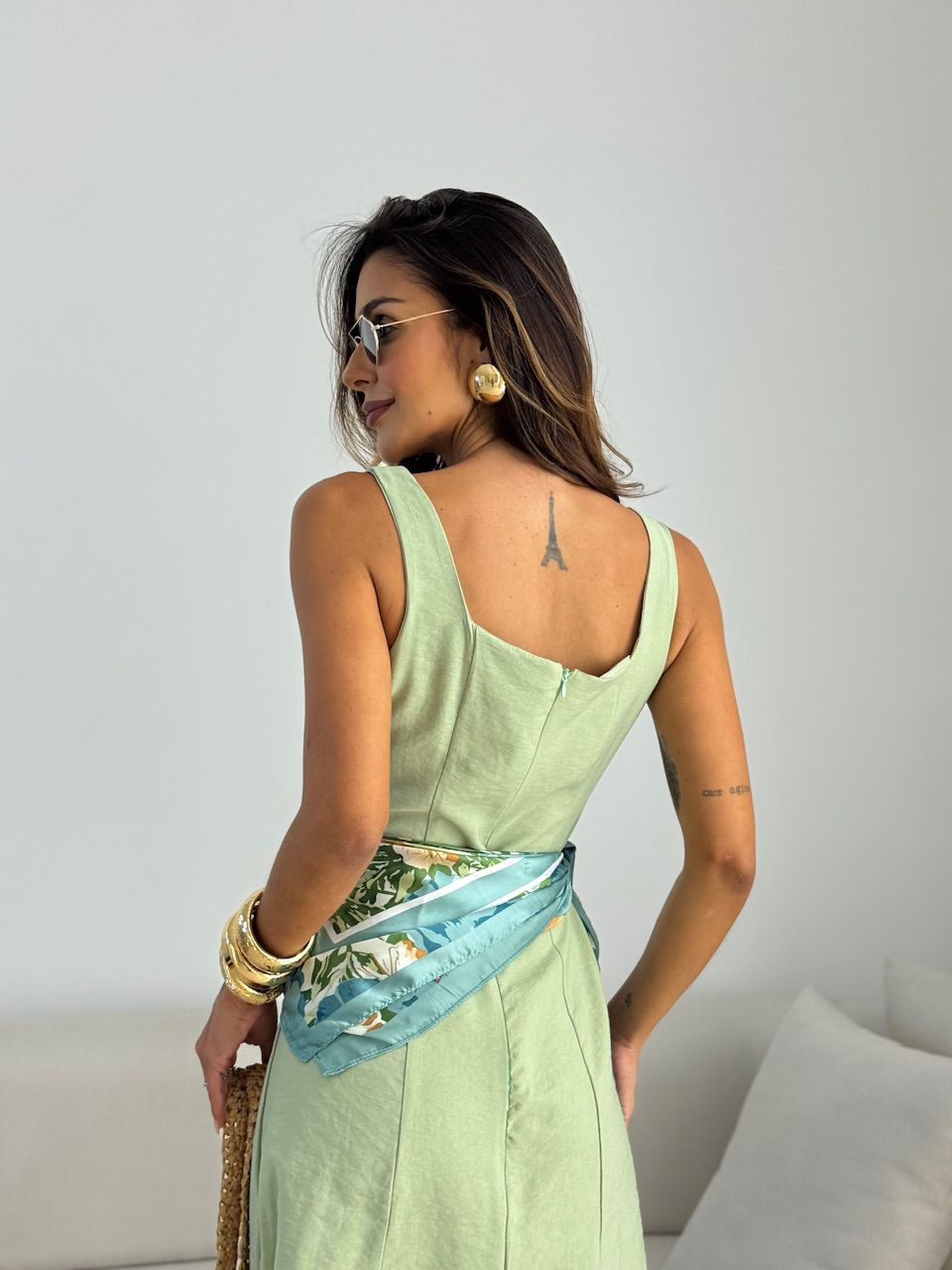 VESTIDO SOL CURTO VERDE