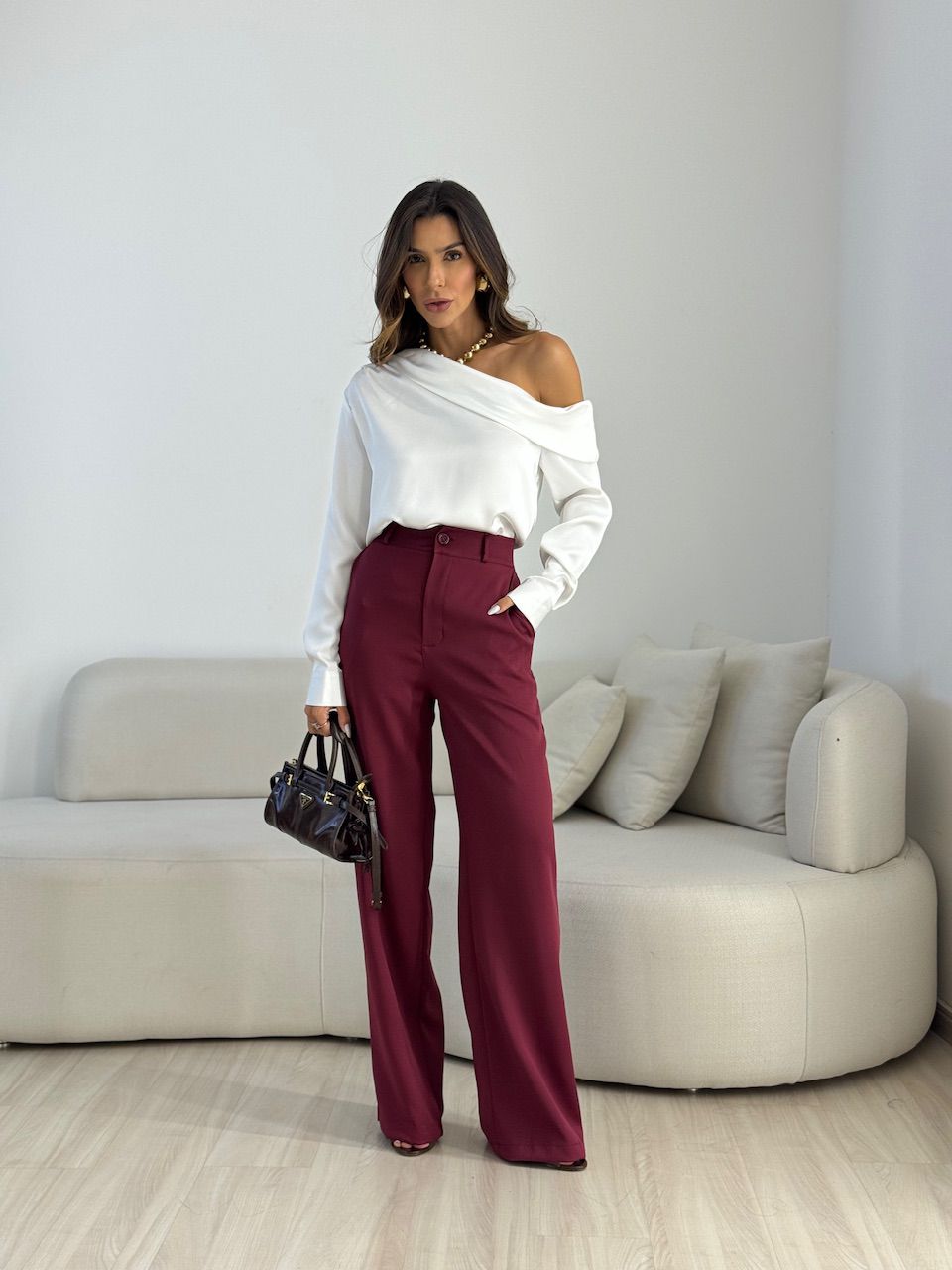 BLUSA PRISCILA OMBRO CAÍDO OFF